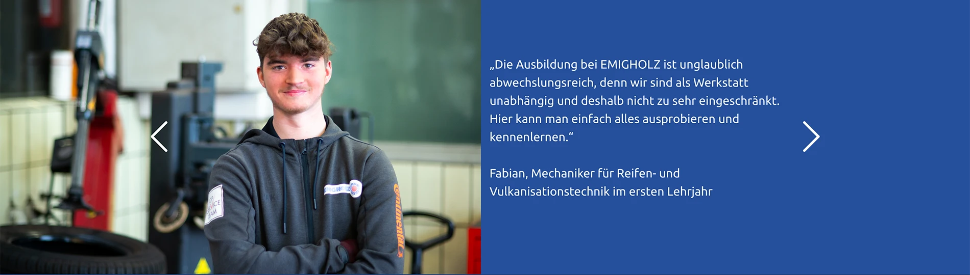 emigholz employer branding testimonial azubi